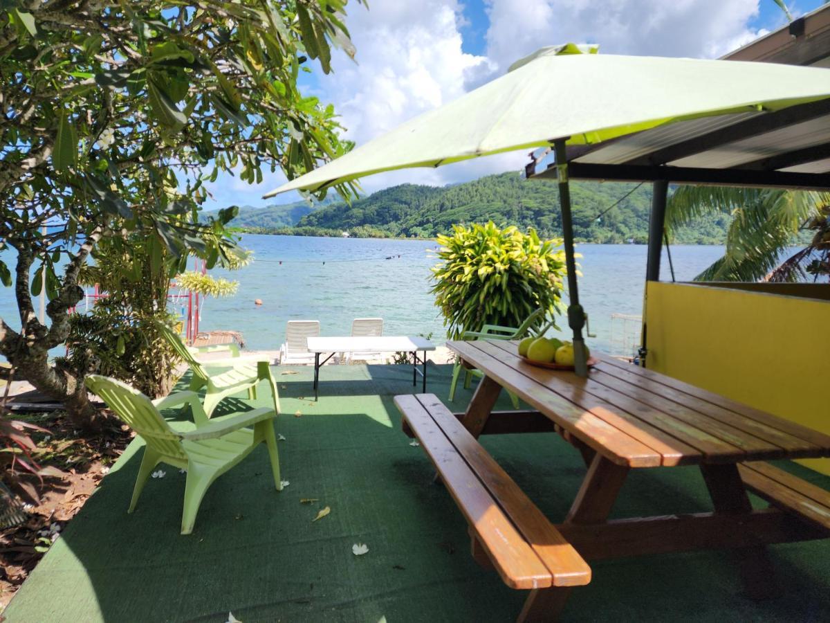 Villa De La Baie Raiatea - Bord De Mer أوتوروا المظهر الخارجي الصورة