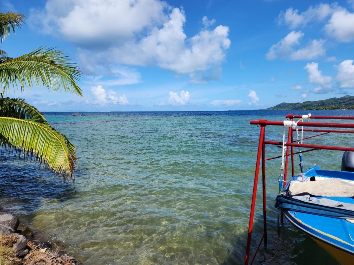 Villa De La Baie Raiatea - Bord De Mer أوتوروا المظهر الخارجي الصورة