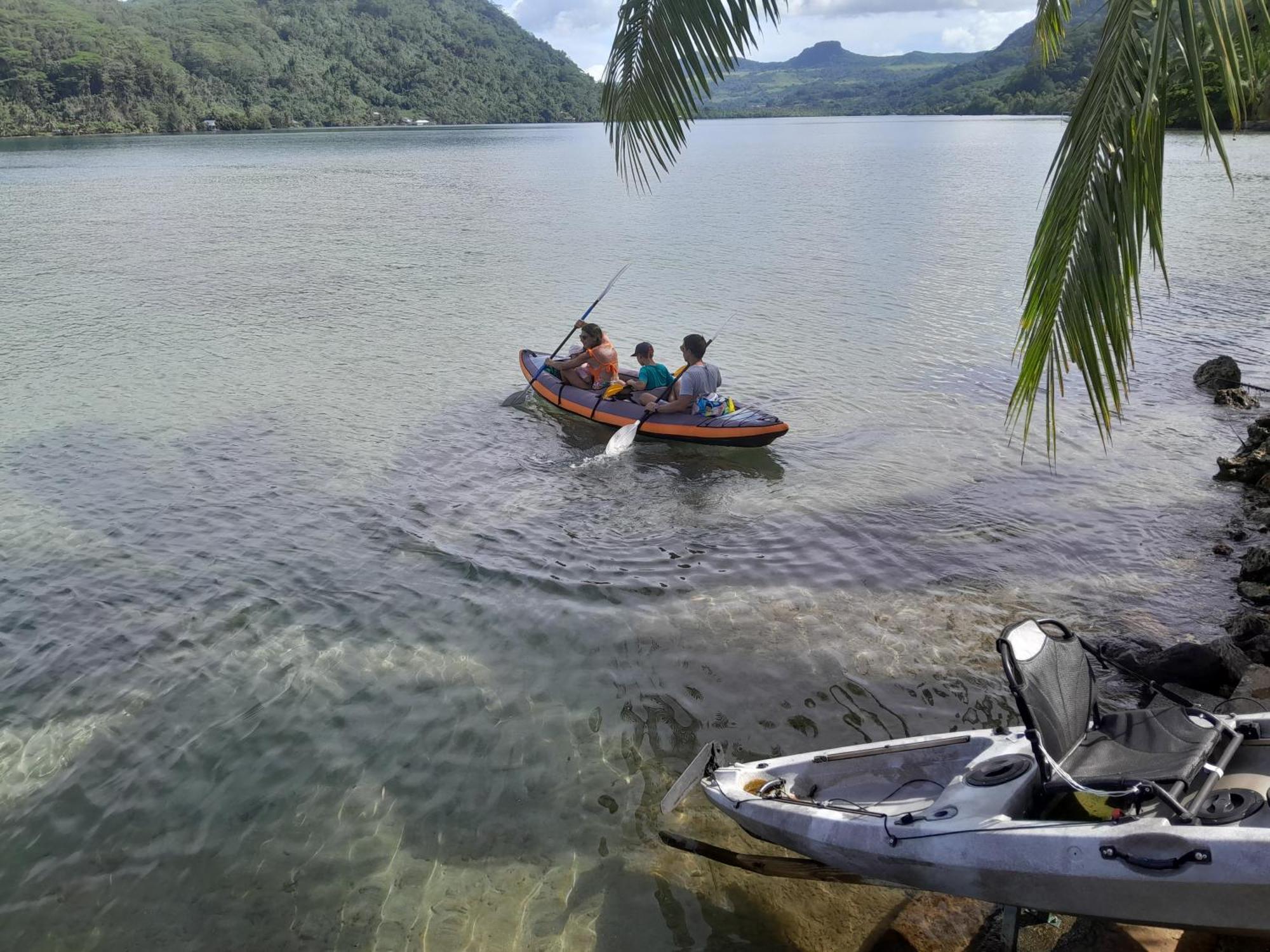 Villa De La Baie Raiatea - Bord De Mer أوتوروا المظهر الخارجي الصورة