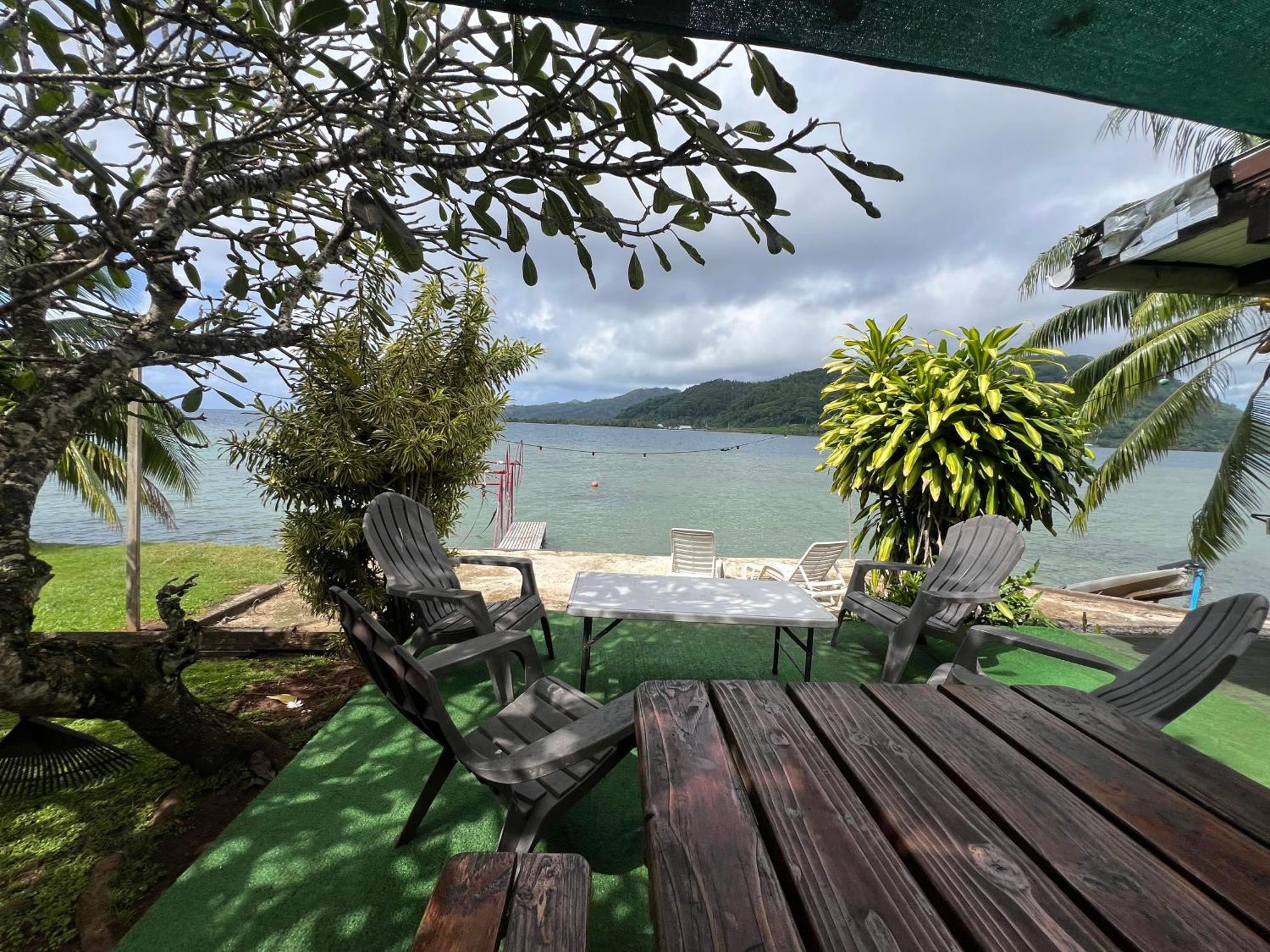 Villa De La Baie Raiatea - Bord De Mer أوتوروا المظهر الخارجي الصورة